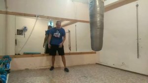 Силовой джеб с передней руки