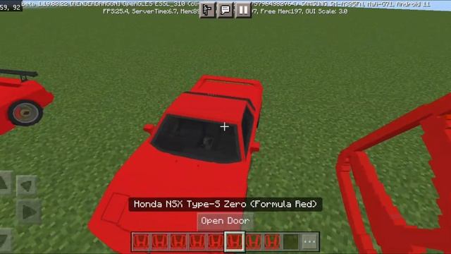мод на хонду NSX тип s майнкрафт бедрок смотреть онлайн