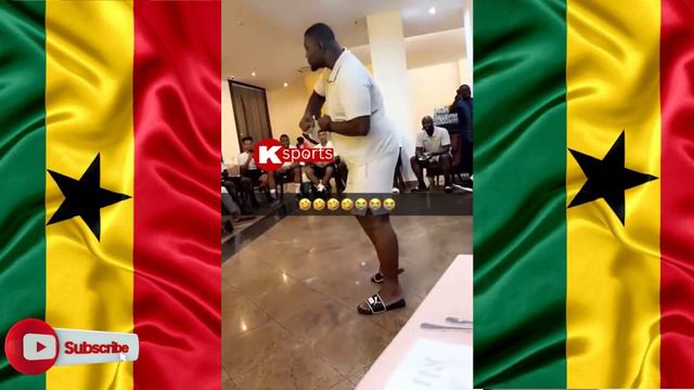 Hilarious black stars players dance in Angola || ANGOLA VS GHANA , Afcon Qualifier