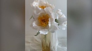 Пион Бу ти, шелковая флористика от Натальи Шульги