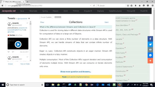 What is the difference between Streams and Collections in Java 8?
| javapedia.net смотреть онлайн