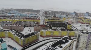 Норильск с высоты птичьего полета