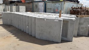 Лестничный марш с полуплощадками ЛМП57.11.15-5 (14, 17, 18) сер. 1.050.9-4.93. (ЛМП60.11.15-5).