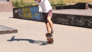 КАК СДЕЛАТЬ ТРЁХУ НА СКЕЙТБОРДЕ (360 Flip) #скейтбординг