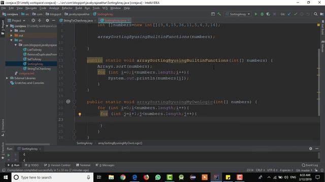 How to Sort Arrays in Java, Arrays Sorting In Java | Java Interview Questions