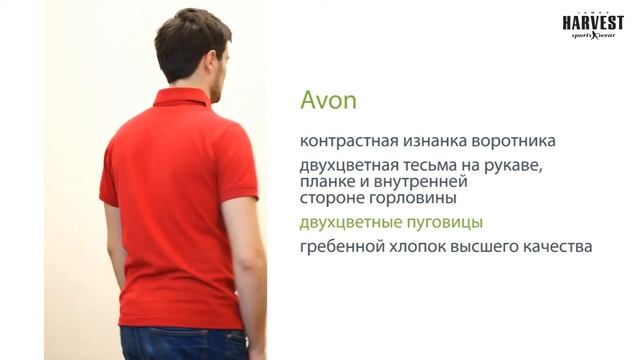 6554 Рубашка поло мужская Avon смотреть онлайн