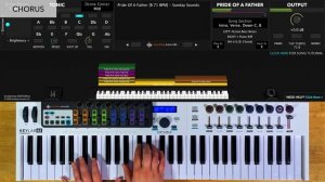 Pride Of A Father MainStage patch keyboard tutorial- Hillsong Young & Free