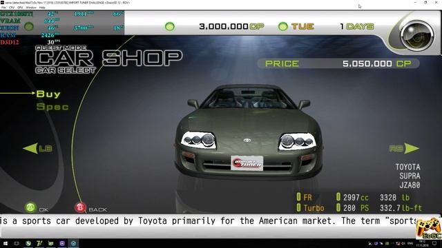 XENIA DX12 [Xbox 360] - Import Tuner Challenge [Ingame] DirectX12-ROV #1