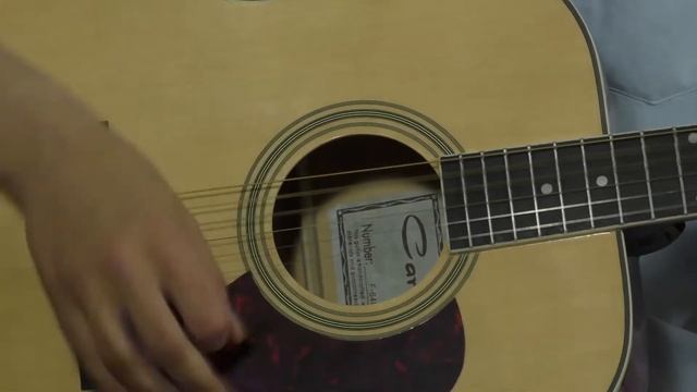 Как звучит акустическая гитара Caraya F630 N смотреть онлайн