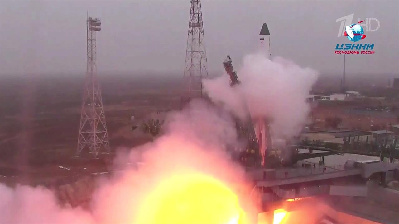 Грузовой корабль "Прогресс" везет на МКС продукты, топливо и оборудование