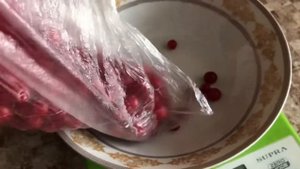 Морс из клюквы