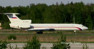 Туполев Ту-154Б-2 RA-85571 Тренировочный полёт
