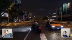 Купил мотоцикл и разбил. Делаю Крутые трюки в GTA V