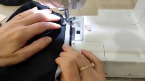Как вшить молнию в воротник свитера по выкройке S22.