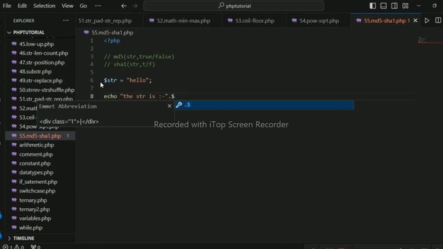 md5 and sha1 function in php #php54 смотреть онлайн