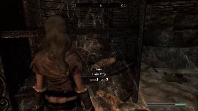 BEST WAY TO GET LINEN WRAP SKYRIM RM!!!!! смотреть онлайн
