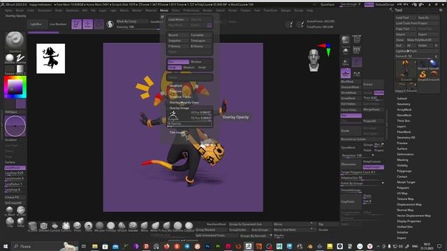 Render Turn Table In ZBrush & Marmoset | не тутор смотреть онлайн
