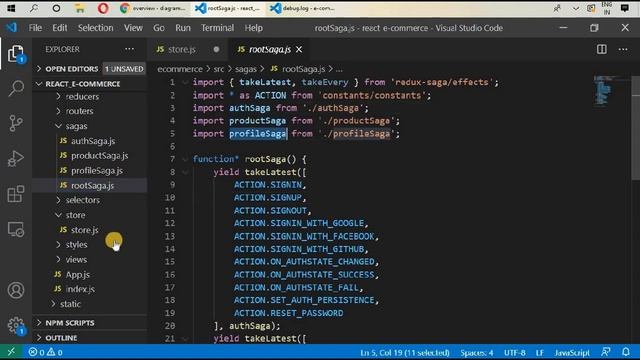 Tutorial#29|React.js/Redux E-Commerce -Talking about Redux-Persist,Redux-Store,saga-Midleware смотреть онлайн