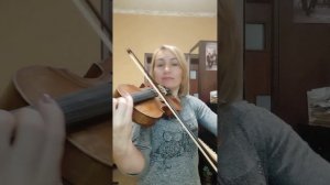 скрипка упражнения для начинающих владение смычком распределение веса руки плотный звук части смычк