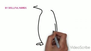 How to Draw a penguin (for Kids) / Как нарисовать пингвина (Для детей)