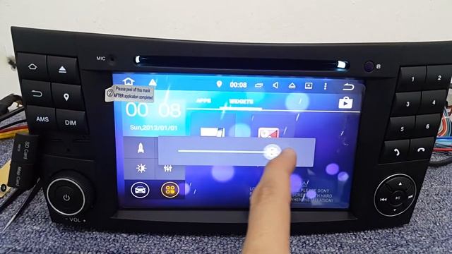 Mercedes Benz W211 - MCE-1111AD Convex Android Master GPS OEM Player смотреть онлайн