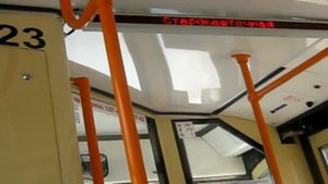 Томский электротранспорт: Поездка на троллейбусе 423