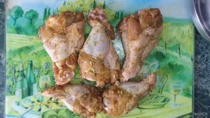 ИНДЕЙКА В МАРИНАДЕ/КРЫЛЫШКИ С ДУХОВКИ/НЕОБЫКНОВЕННЫЙ ВКУС/РЕЦЕПТ ДЛЯ БОЛЬШОЙ СЕМЬИ/ГОТОВИМ ДОМА