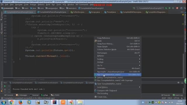 57讲 CompletableFuture的使用精讲（熟练） 3 смотреть онлайн
