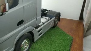 RC TAMIYA Mercedes-Benz Actros 1851 Gigaspace. 1:14 truck. грузовик 1:14, Мерседес готов!
