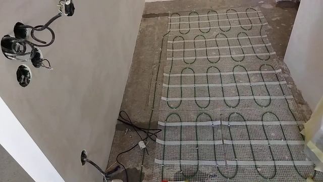 Электрический теплый пол, некоторые особенности при монтаже. смотреть онлайн