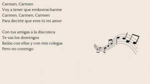 Учим испанский язык по песням. Разбор испанской песни.