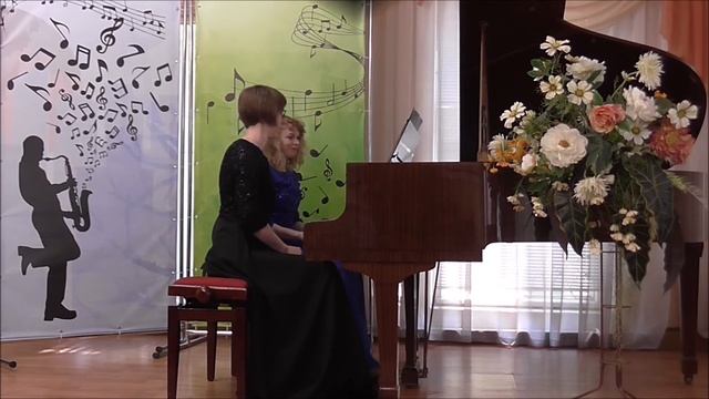 Фортепианный дуэт Ганичева Ольга Анатольевна - Михеева Ольга Алексеевна, ДМШ № 4 г. Вологды