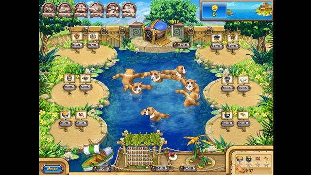 Веселая ферма. Рыбный день , Медведь прыгает... ? смотреть онлайн