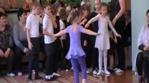 Открытое занятие по бальным танцам в старшей группе