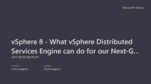 What vSphere 8 Distributed Services Engine can do for our Next-Generation IT Infrastructure? | DPU