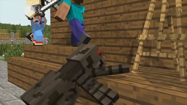 Школа монстров майнкрафт : Мальчики против Девочек РИСОВАНИЕ смотреть онлайн