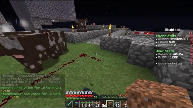 THE GUARDIAN SPAWNER (Minecraft Skyblock Survival #11) смотреть онлайн