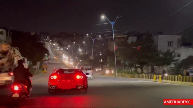 LOUDEST FERRARI 812 Superfast | INSANE V12 SOUNDS | Hyderabad India