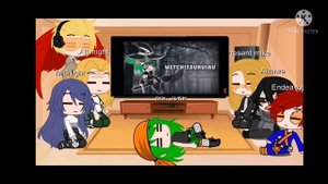 Part 2: Mha pro heroes react to deku au's (read the description!! )