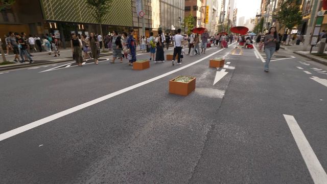 4K・ Праздник Юката в Гиндзе смотреть онлайн