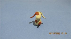 Как слепить собаку из пластилина.  how to sculpt a dog out of clay.