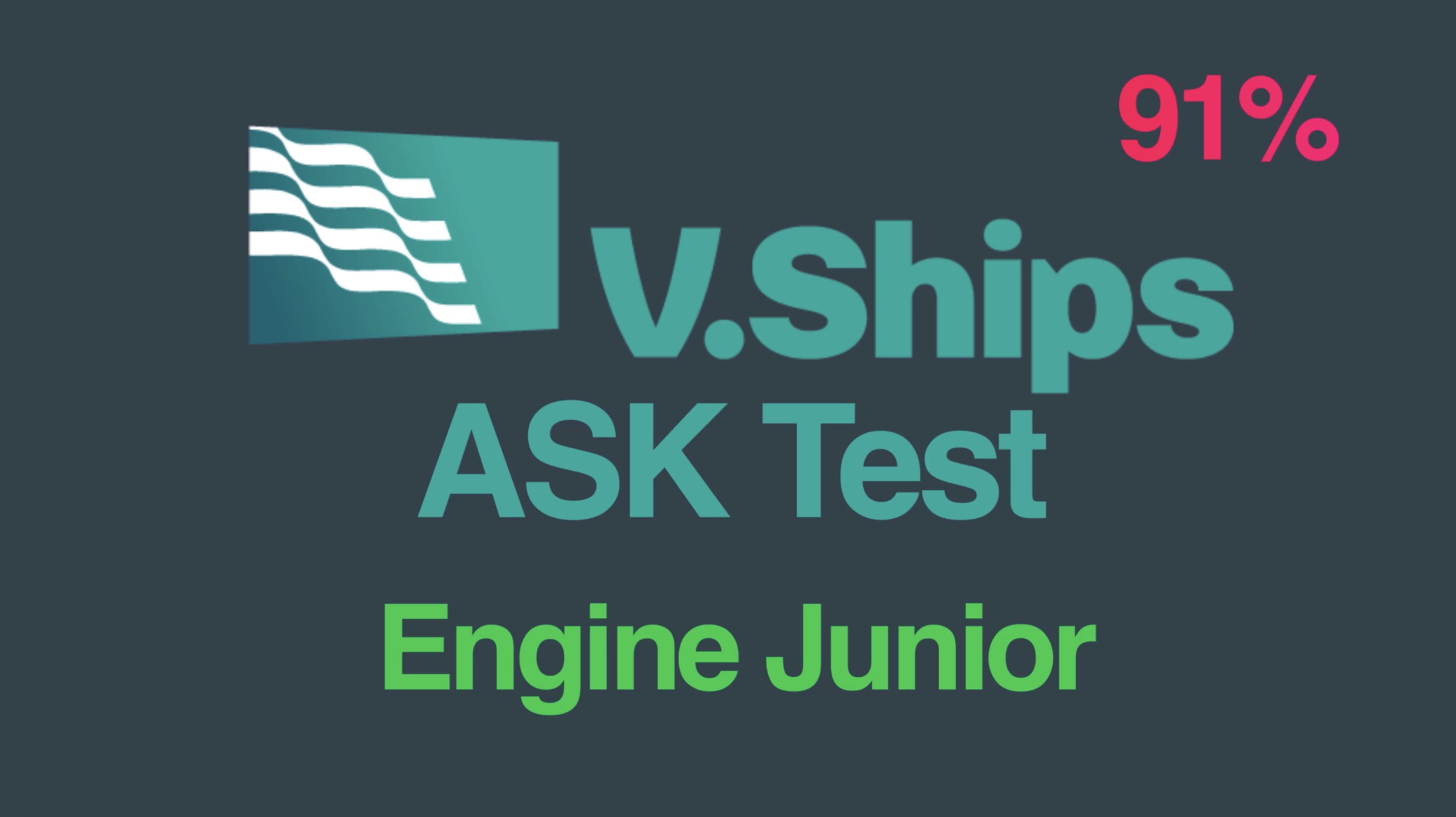 91% ASK Engine тест BGI / Vships - Assessment of Seafarer Knowledge: Engine Junior