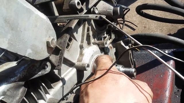 Обрезало шпонку на маховике двс моника.