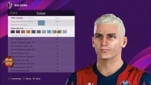 N. DOMÍNGUEZ   (Bologna FC) How to create in PES 2020