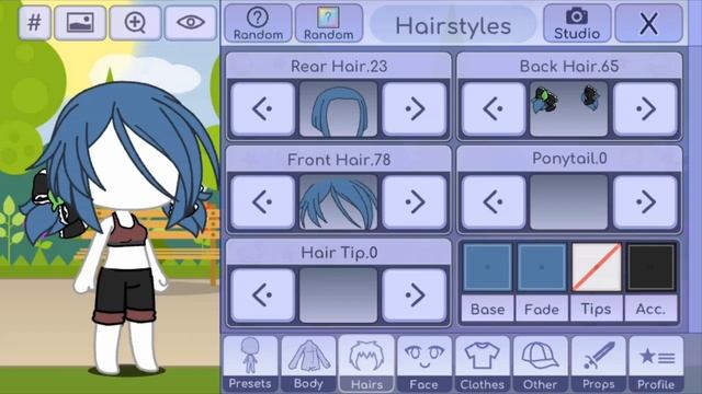 Идеи для причёсок|•гача лайф|Gacha life| смотреть онлайн