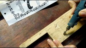 Номер на дверь квартиры своими руками. Работа с гравёром.