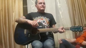 ДМЦ - На улице мороз... Под гитару Андрей Гречайник квартирник в Белгороде