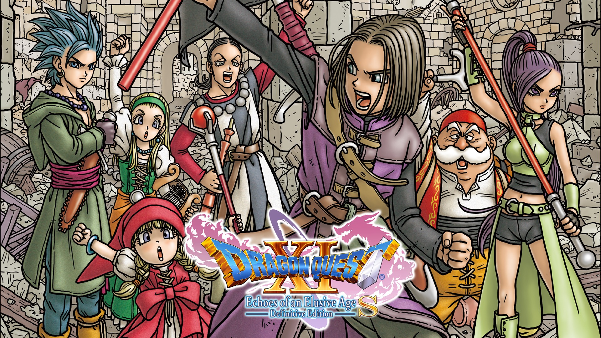 DRAGON QUEST XI S #2 встреча с королём