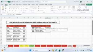 7 Spreadsheet Functions Lookup