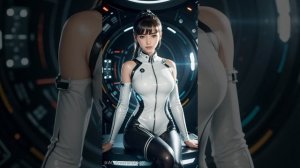 😍AI Art + Lookbook Showcase: Eve in Various Futuristic Battle Suits from the Game Stellar Blade